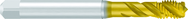 10–24 UNC–2B 1ENORM-Z/E TiN Sprial Flute Tap - Industrial Tool & Supply