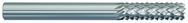 1/2 x 1 x 1/2 x 3 Solid Carbide Router - Burr End Cut - Industrial Tool & Supply