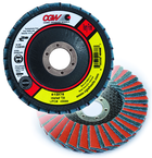 5 x 7/8 - Very Fine - Type 29 Interleaf Flap Disc - Industrial Tool & Supply