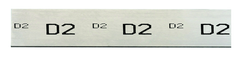 1 x 8 x 36 - Oversize High Carbon, High Chromium Precision Ground Flat Stock - Industrial Tool & Supply