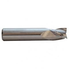 1/2 TuffCut Stub Length Center Cutting 3 Fl End Mill TiCN Coated - Industrial Tool & Supply