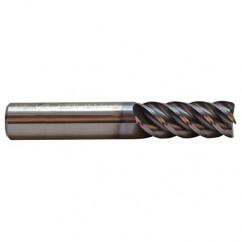 3/8 STUB LGTH 5FL .02R TIALN CARB - Industrial Tool & Supply