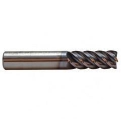 3/8 STUB LGTH 5FL .02R TIALN CARB - Industrial Tool & Supply