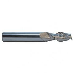 3/16x3/16x1x2-1/2 2 Flute Tuff Cut® AL End Mill-Uncoated - Industrial Tool & Supply