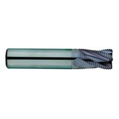 3/4" Dia. - 4-3/8" OAL - TiAlN CBD - Roughing HP End Mill - 4 FL - Industrial Tool & Supply