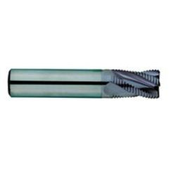 5/8" Dia. - 3-7/8" OAL - TiAlN CBD - Roughing HP End Mill - 4 FL - Industrial Tool & Supply