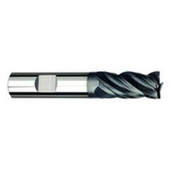3/4" Dia. - 1-1/2" LOC - 4" OAL - 4 FL Carbide S/E HP End Mill-AlTiNx - Industrial Tool & Supply