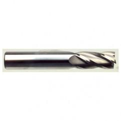 9mm Dia. x 70mm Overall Length 4-Flute Square End Solid Carbide SE End Mill-Round Shank-Center Cut-Uncoated - Industrial Tool & Supply