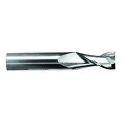 5/16" Dia. - 13/16" LOC - 2" OAL - .010 Radius 2 FL Carbide S/E HP End Mill-TiCN - Industrial Tool & Supply