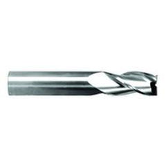 1/4" Dia. - 3/4" LOC - 2-1/2" OAL - .005 Radius 3 FL Carbide S/E HP End Mill-TiN - Industrial Tool & Supply
