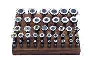 41 Pc. HSS Straight Tooth Woodruff Keyseat Cutter Set - Industrial Tool & Supply