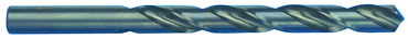 17.50mm; Jobber Length DIN 338; High Speed Steel; Black Oxide; Made In U.S.A. - Industrial Tool & Supply