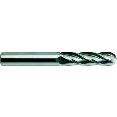 3/4X5 4FL LONG SE BALL CBD TICN- EM - Industrial Tool & Supply