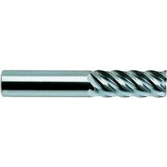 1/2-1/2-1-1/4-3 R.030 5Fl Reg SE H-45 R.030 CBD TiAlN-Futura Coated End Mill - Industrial Tool & Supply