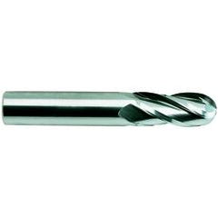 7/32 X 1/4 X 5/8 X 2-1/2 4Fl Reg SE Ball St CBD - Industrial Tool & Supply