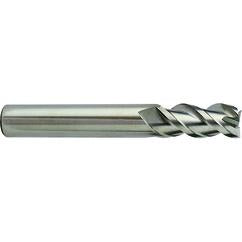 1/2-1/2-1-1/4-3 3Fl H-45 Long .060 Radius Alu-Power End Mill - Industrial Tool & Supply