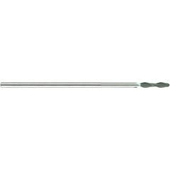 1/8 X 1/8 X 5/8 X 1 X 4 X .120 2Fl Long Reach H-30 Ball Diamond Coated - Industrial Tool & Supply