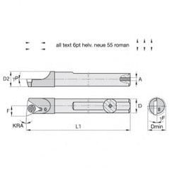 QCBI50085R CARBIDE SHANK BORING BAR - Industrial Tool & Supply