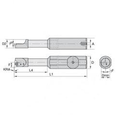 FCBI20350015R CARBIDE SHANK STEP - Industrial Tool & Supply