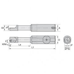 FCBI2506251255R CARBIDE SHANK STEP - Industrial Tool & Supply