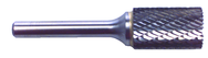SB5 1/2 x 1 x 1/4" SH Dbl Cut Cyl Shape - CBD - Burr - Industrial Tool & Supply