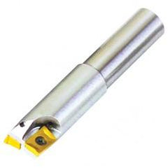 1-1/4" 5 Flute - Indexable Milling Tool Cool-Thru - Industrial Tool & Supply