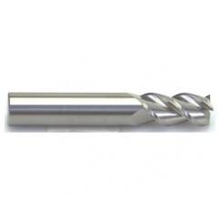 9/32" Dia. - 2-1/2" OAL - Uncoated CBD - HP End Mill - 3 FL - Industrial Tool & Supply