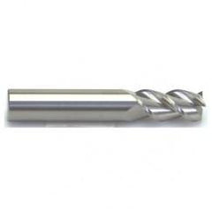 5/8" Dia. - 3-1/2" OAL - Uncoated CBD - HP End Mill - 3 FL - Industrial Tool & Supply