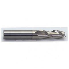10mm Dia. - 72mm OAL - -Uncoat CBD  - 45° Helix HP End Mill - 5 FL - Industrial Tool & Supply
