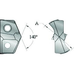 18.95mm Dia. - Series 18 C2 AM200 GEN3SYS Blade - Industrial Tool & Supply