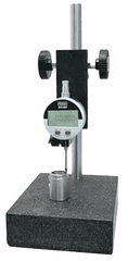 8 x 6 x 2" Base - Granite Base with Fine Adjustment - Industrial Tool & Supply