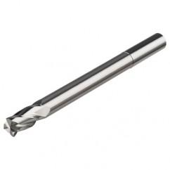 12mm Dia. x 130mm Overall Length 2-Flute Square End Solid Carbide SE End Mill-Round Shank-Center Cut-Uncoated - Industrial Tool & Supply