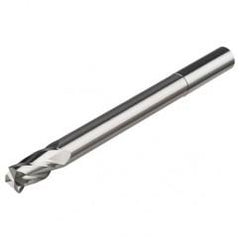12mm Dia. x 130mm Overall Length 2-Flute Square End Solid Carbide SE End Mill-Round Shank-Center Cut-Uncoated - Industrial Tool & Supply