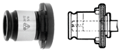 Positive Tap Adaptor -13/16" - Adaptor Size 3 - Industrial Tool & Supply