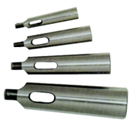 Std Taper Drill Sleeve - 5MT IT; 6MT OT - Industrial Tool & Supply