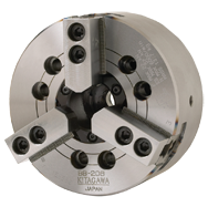 10" 3-Jaw Big Bore Power Chuck - Industrial Tool & Supply