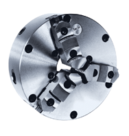 Semi-Steel Easy-Set Lathe Chuck - 12" Plain Mount; 3-Jaw - Industrial Tool & Supply