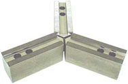 Soft Jaw 1.5mm 60° Serrated Pointed-For 8" Chucks - Industrial Tool & Supply