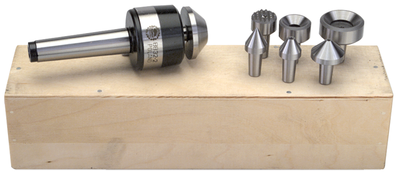 3MT Changeable Point - Live Center Sets - Industrial Tool & Supply