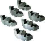 Set of 6 Hard Master Jaw - #7-885-620 For 20" Chucks - Industrial Tool & Supply