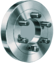 #MD060 For 12-1/2'' Chucks; D-11 Mount - Lathe Chuck Adaptor Plate - Industrial Tool & Supply