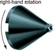 .630" Dia. - Series 680-10 - RH Rotation Driving Disc - Industrial Tool & Supply