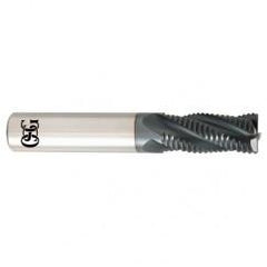 6mm Dia. - 64mm OAL - TiALN CBD - Square End Roughing End Mill - 4 FL - Industrial Tool & Supply