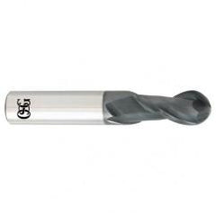 9mm x 10mm x 22mm x 70mm 2Fl Carbide Ball OSG HY-PRO® CARB End Mill-TiALN - Industrial Tool & Supply