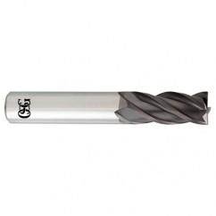 3/16 x 3/16 x 5/8 x 2 4Fl  Square Carbide End Mill - TiALN - Industrial Tool & Supply