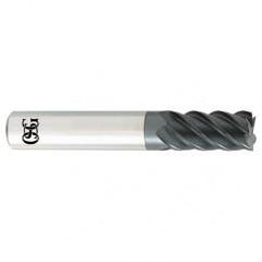 9/32 x 5/16 x 3/4 x 2-1/2 5Fl  C/R Carbide End Mill - TiALN - Industrial Tool & Supply