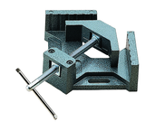 AC-324, 90 Degree Angle Clamp, 4" Throat, 2-3/4" Miter Capacity, 1-3/8" Jaw Height, 2-1/4" Jaw Length - Industrial Tool & Supply
