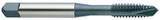 1-8 H4 3FL SP PT TAP PLUG TIN - Industrial Tool & Supply