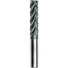 1/2 x 1/2 x 1-1/4 x 3-1/4 x Square 5 Flute End Mill APC5 - Industrial Tool & Supply
