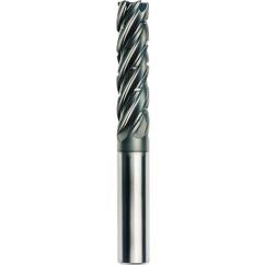 1/2 x 1/2 x 2 x 4 x Square 5 Flute End Mill APC5 - Industrial Tool & Supply
